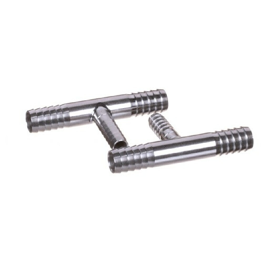 Lancer Juice Machines 1000527-BP25 Ss Tee (2) 3/8 Barb X 1/4 Barb