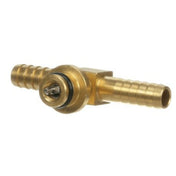 Lancer Juice Machines 94-178-23 Brass Shurflo 1/4 Barb Tee Co2