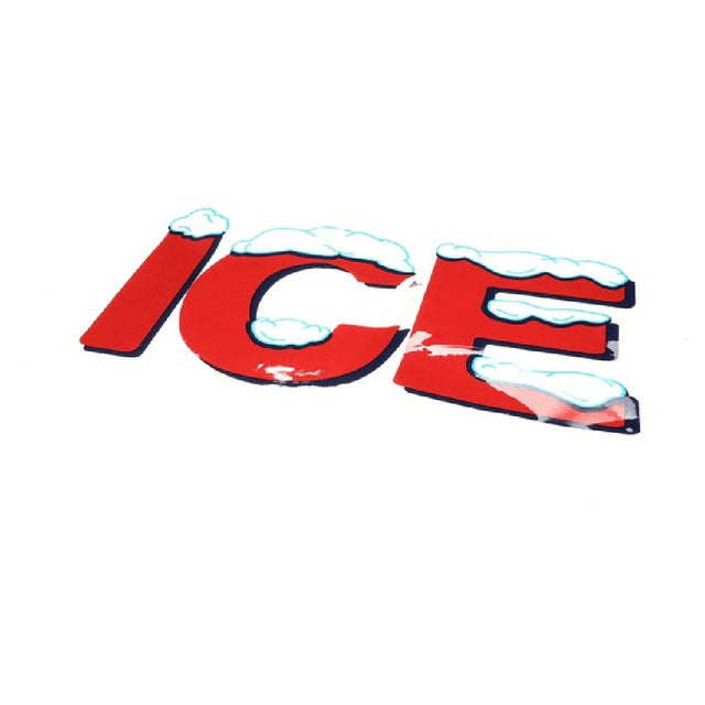 AllPoints 8087956 Decal Ice Red With Snow Cap (