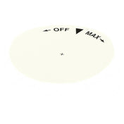 Low Temp Manufacturing 293300 Label On/off/max Clear