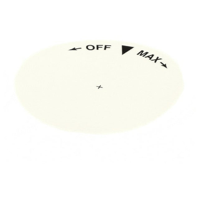 Low Temp Manufacturing 293300 Label On/off/max Clear