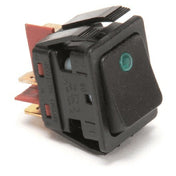 Newco 781870 Switch Black Rocker W/grn