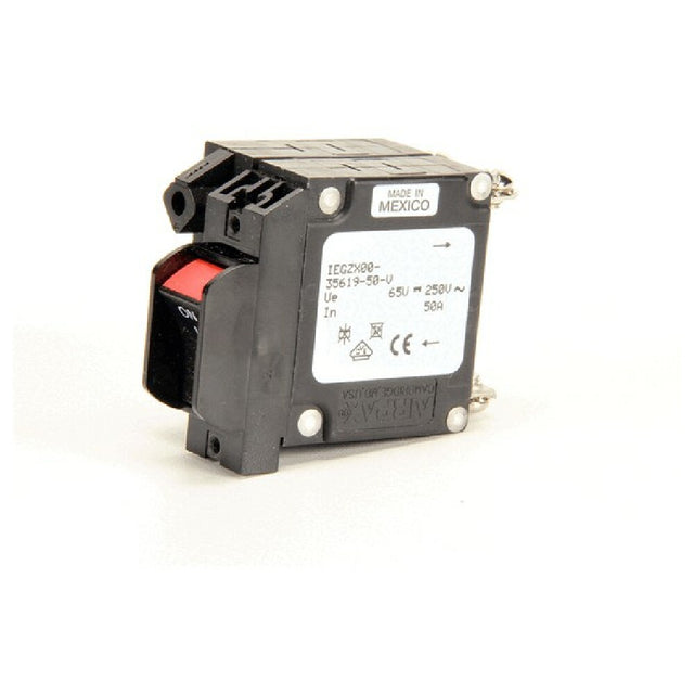 Nieco 15480 Switch Rocker 50a 2 Pole Panel Mount