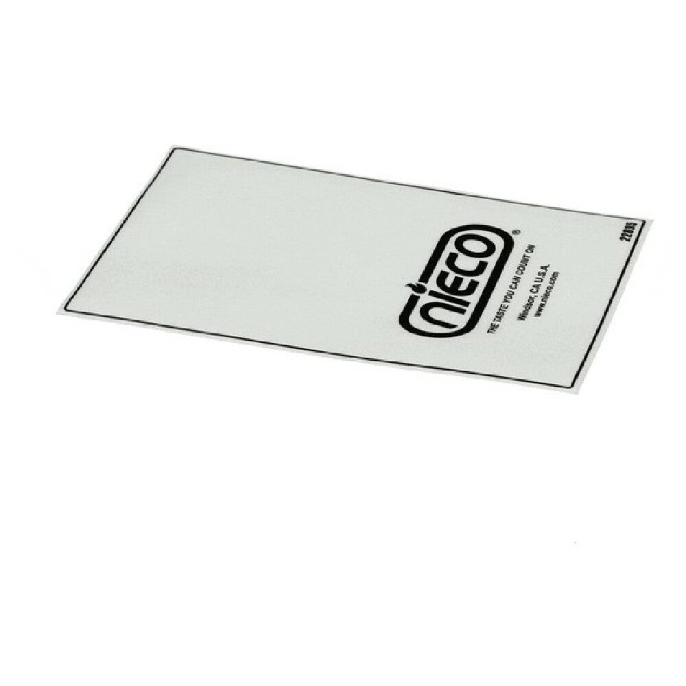 Nieco 22895 Label 1 Blet Control Box