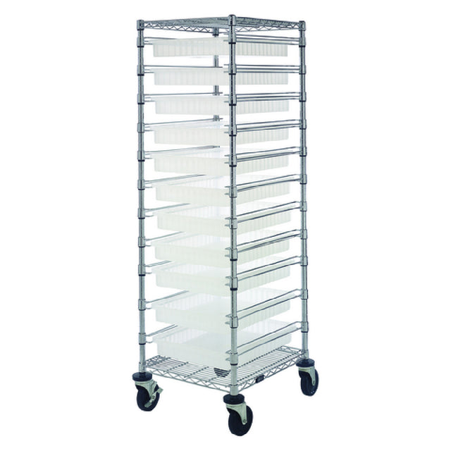 Quantum BC212469M2CL Bin Cart Mobile 21"W X 24"L X 69"H
