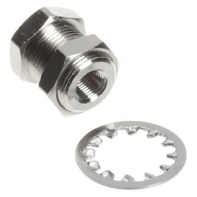 Nu-Vu 50-1545 Bulkhead 1/8npt Nickel Plate