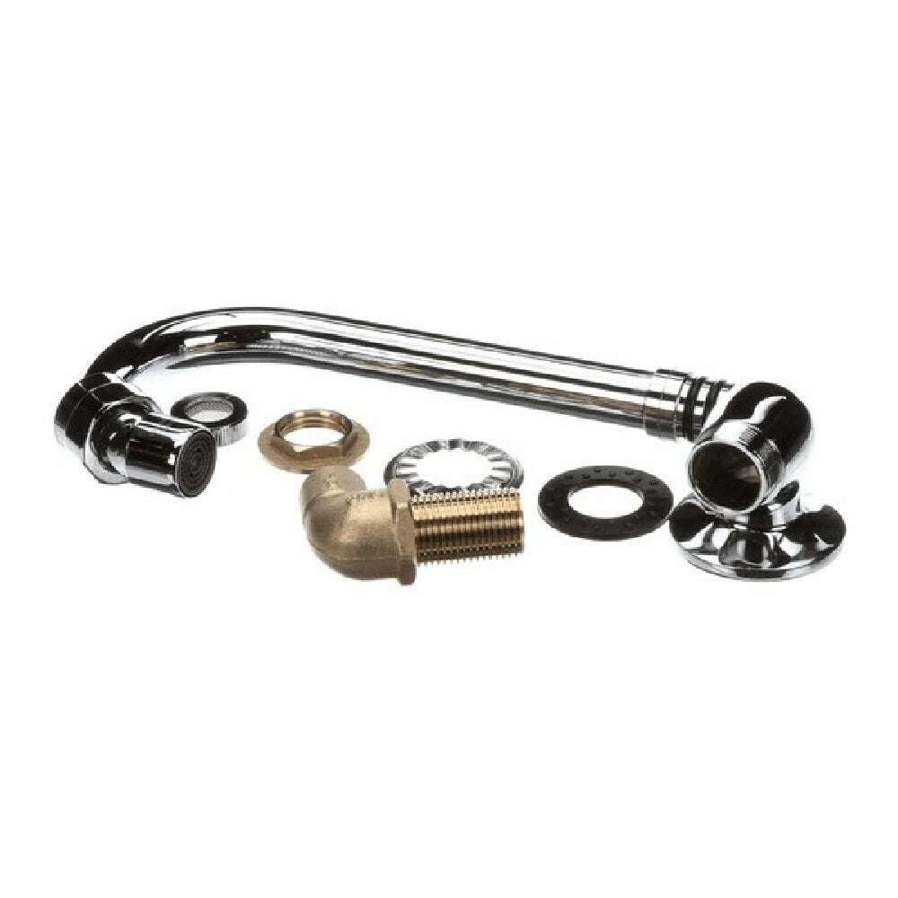 Perlick 67419-GN-LF Swing Spout Goose Neck Wall