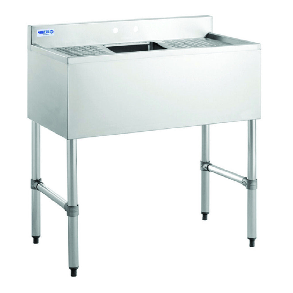 Hubert 29N-028 - Kratos® Underbar Compartment Sink, 1 Bowl, 36"W X 18.75"D X 33"H