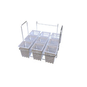 Pitco C10693-00 Set 9ind Serv Basket With Rk Gpc