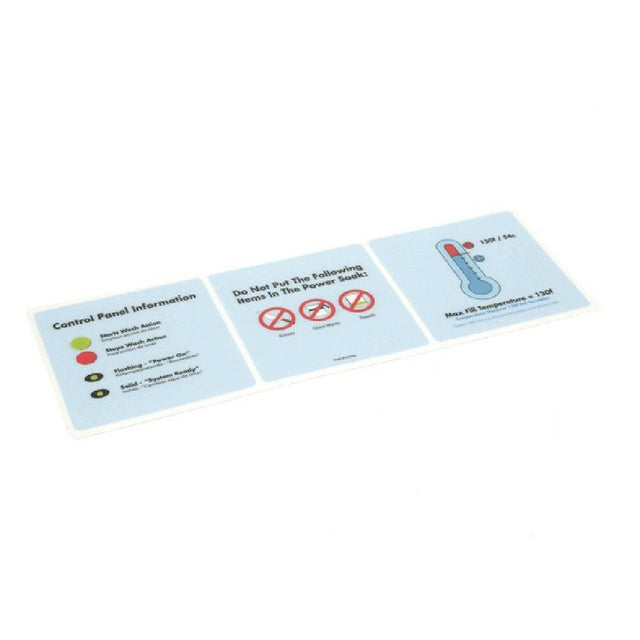 Power Soak Systems PS_32360 Decal Backsplash Skewer Wash