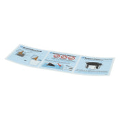 Power Soak Systems 31486 Decal Backsplash Step 2 4 L