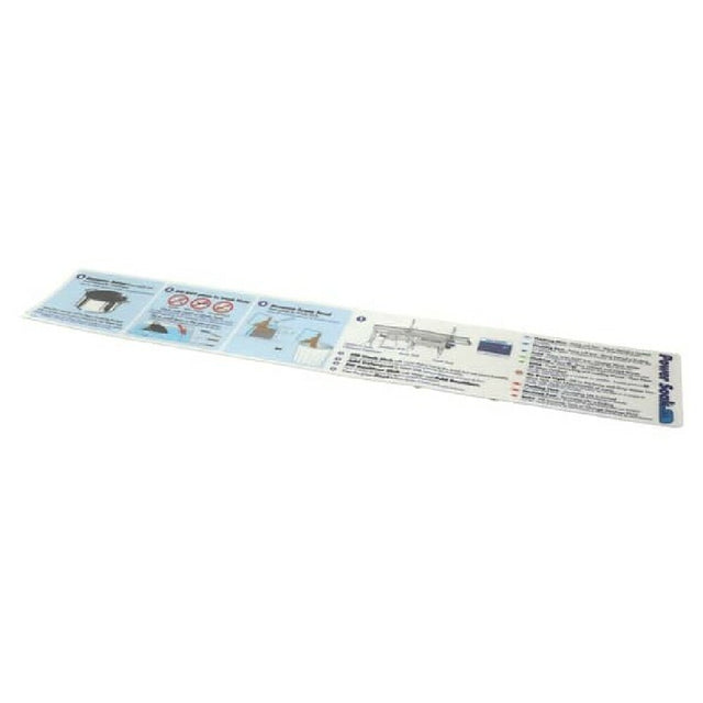 Power Soak Systems 33891 Decal Backsplash Steps 1 4 R L
