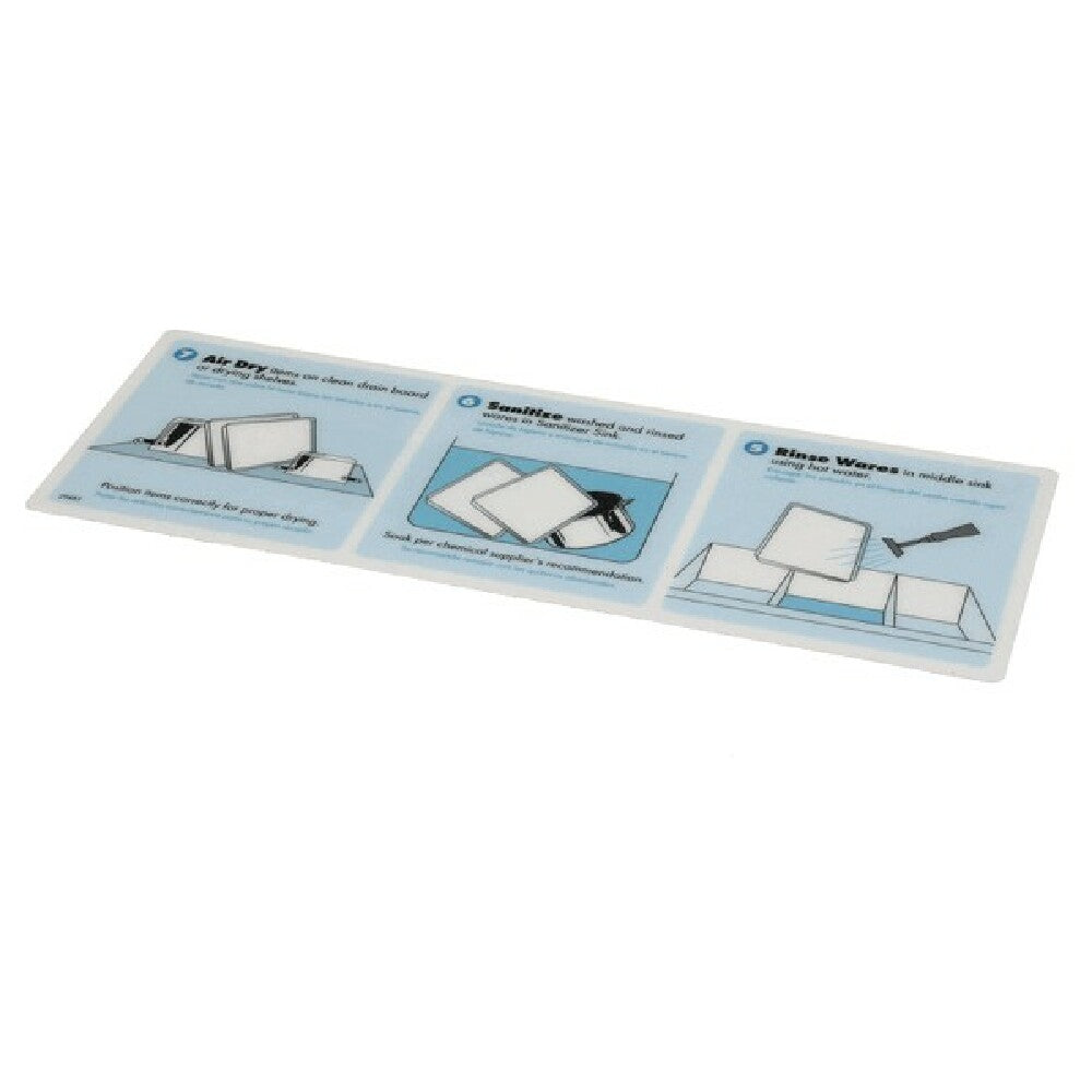 Power Soak Systems 29485 Decal Backsplash Steps 5 7 R