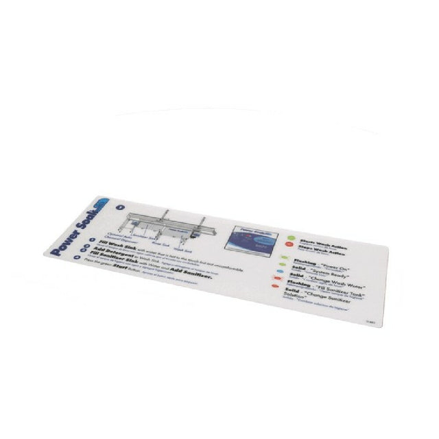 Power Soak Systems 31483 Decal Backsplash Step 1 R L