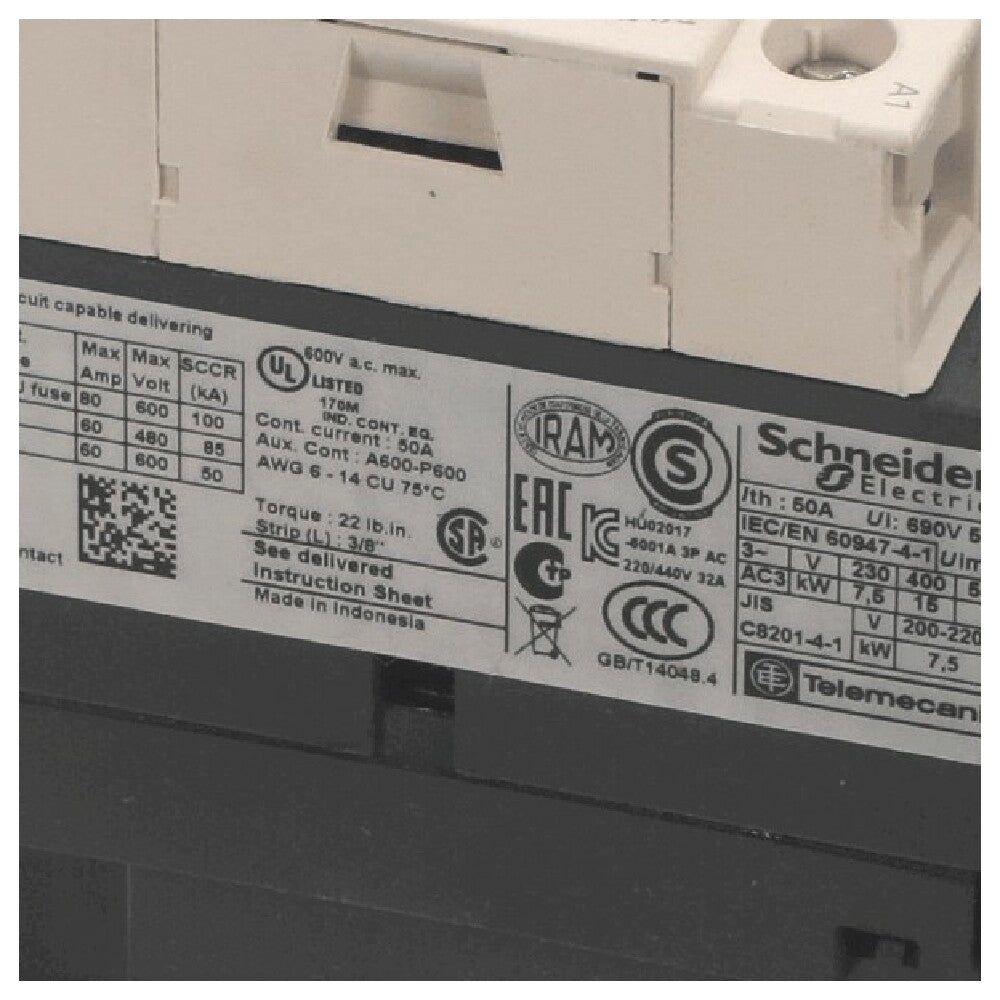 Randell EL CON0202 Contactor 32a 24v Lc1d32b7