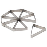 JB Prince M684 Tart Mold 9-1/2" Dia. (8) Triangular Pieces