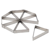 JB Prince M684 Tart Mold 9-1/2" Dia. (8) Triangular Pieces