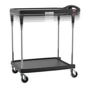 Metro MY2030-24BL-PL MyCart® Plus Series Utility Cart (2) Shelves