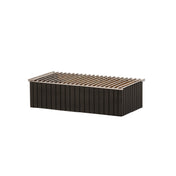 Cal-Mil 23786-13 Brooklyn Chafer Alternative 19.75"W X 10"D X 7.25"H With Grooved Detailings