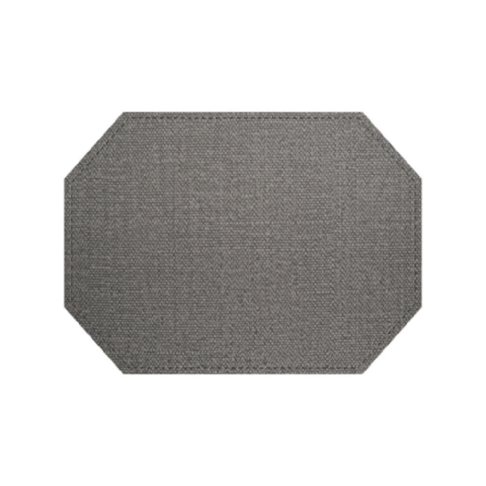 Risch TABLEMATOCT-MILAN 15X11 Milan Simulated Woven Vinyl Table Mat (specify Color)