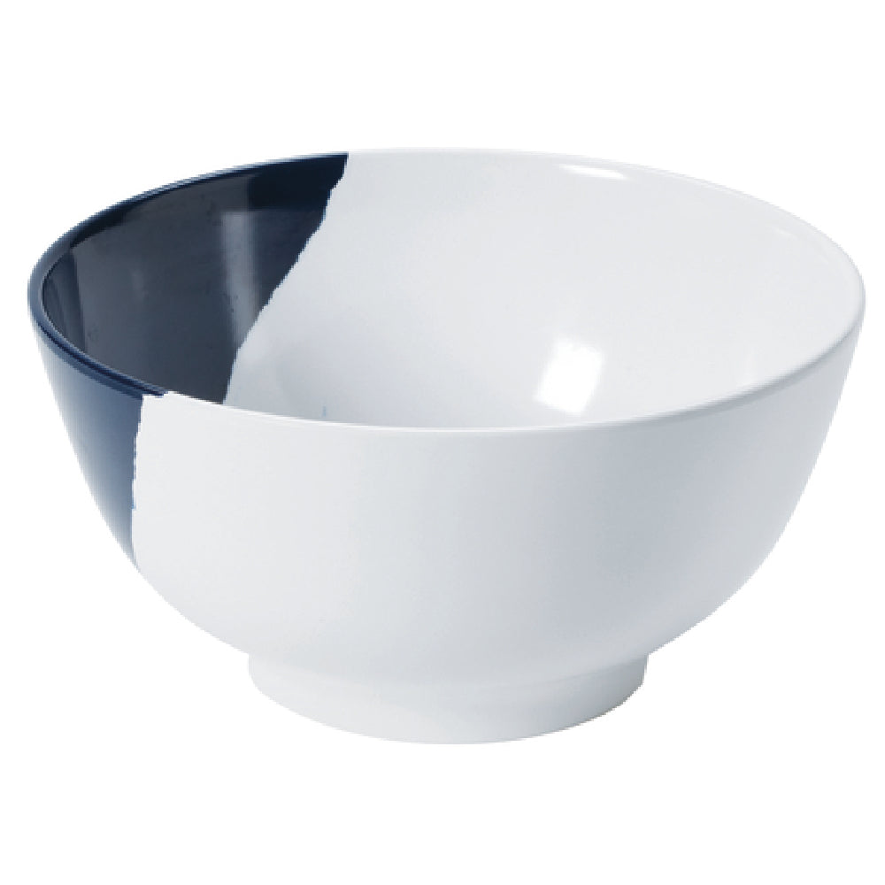 GET Enterprises B-25-W/NB Bold™ Bowl 1.1 Qt. (1.2 Qt. Rim Full) 7" Dia. X 2-1/2"H