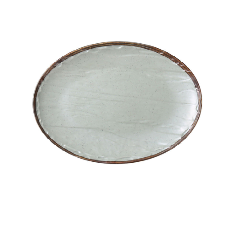 Yanco YO-2011 Yoto Plate 11"L X 8"W X 1"H Oval