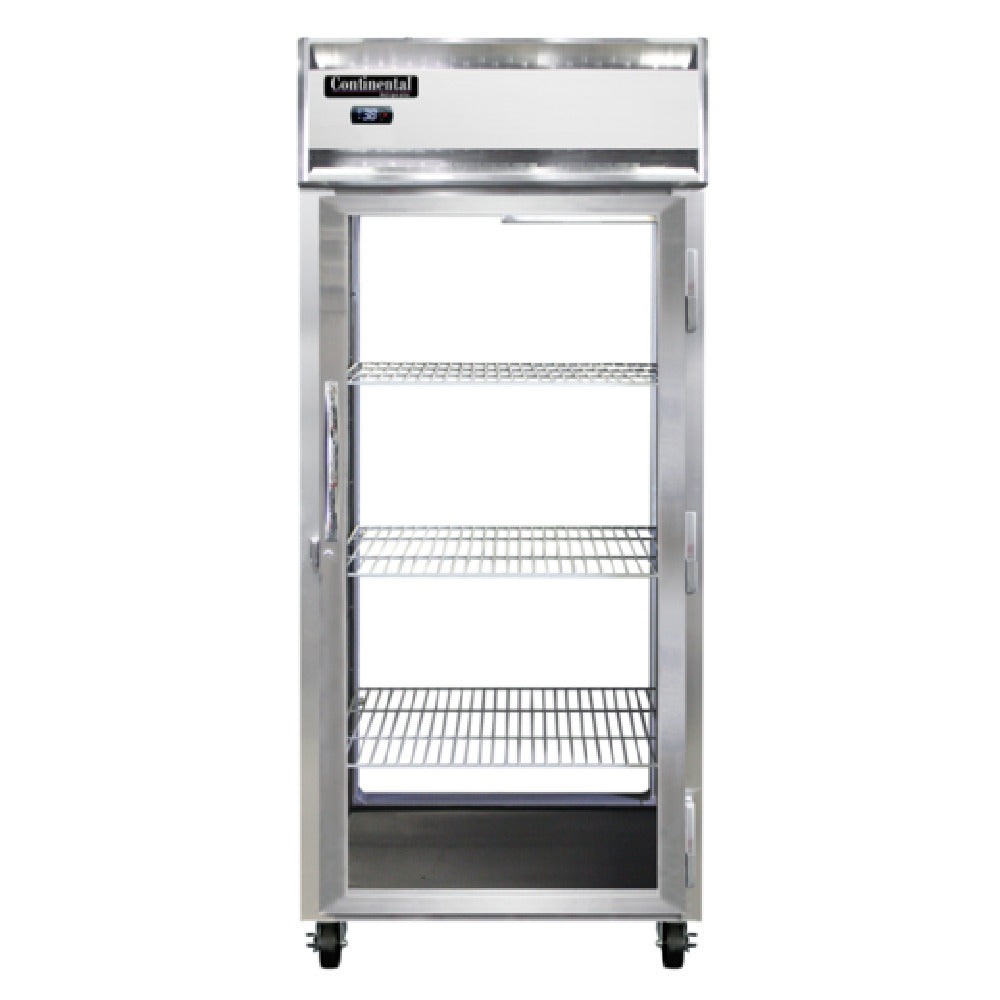 Continental Refrigerator 1RXNPT-GD-GD Extra-Wide Refrigerator 30 Cu. Ft. Capacity