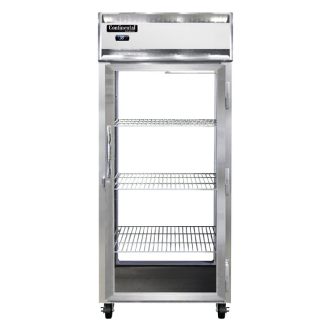 Continental Refrigerator 1RXNPT-GD-GD Extra-Wide Refrigerator 30 Cu. Ft. Capacity