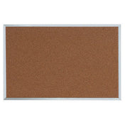 Aarco DB2436 Bulletin Board 36"W X 24"H Natural Pebble Grain Cork