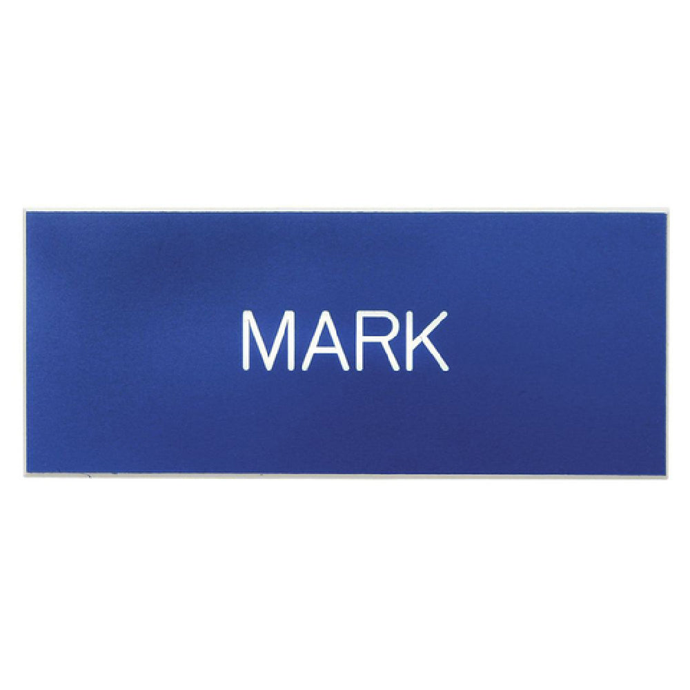 Hubert 86251 - Name Badge, 3" X 1", Rectangular