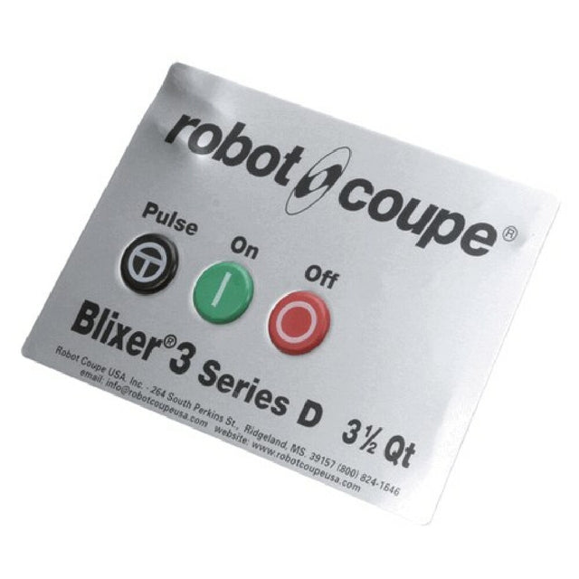 Robot Coupe 39311 Bl3d Us Switch Pannel As.