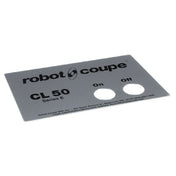 Robot Coupe 403985 Front Plate Cl50e Usa
