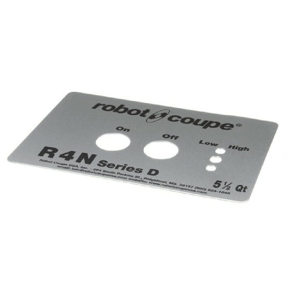 Robot Coupe 407232 Front Plate R4n Serie D