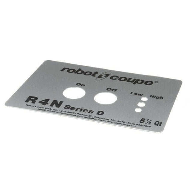 Robot Coupe 407232 Front Plate R4n Serie D