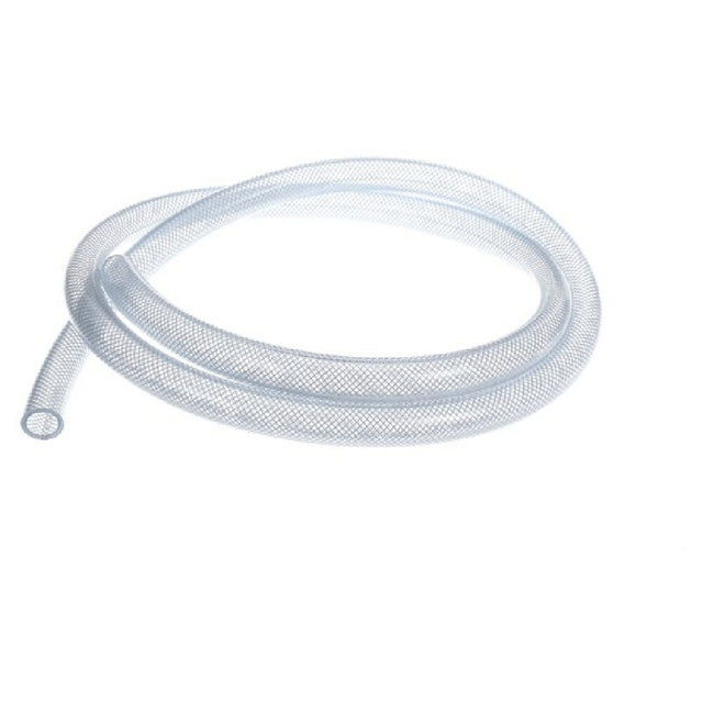 Schaerer 3370071770 Braided Hose 19/26x2000 Pvc Wh Transp.