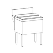 Perlick TSD18IC TSD Series Underbar Ice Bin/Cocktail Unit Modular 18"W X 24"D