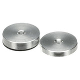 AllPoints 8105508 Aluminum Feet With Rubber Base