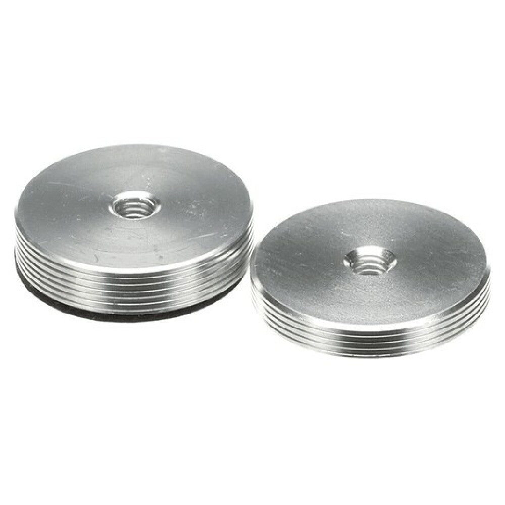 AllPoints 8105508 Aluminum Feet With Rubber Base
