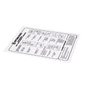 Stoelting 236040 Cleaning Card
