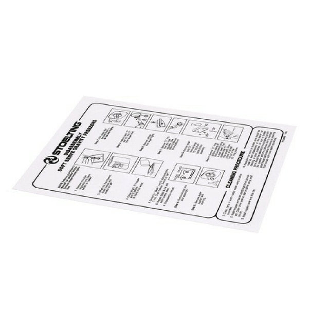 Stoelting 236040 Cleaning Card