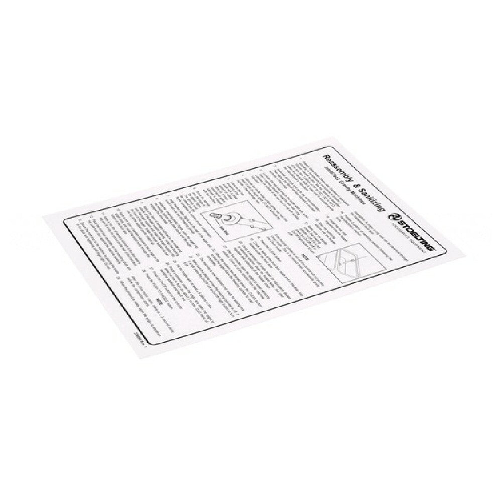 Stoelting 236059 Cleaning Card O231