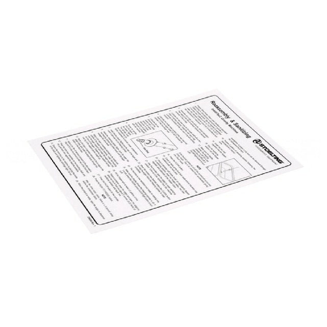 Stoelting 236059 Cleaning Card O231