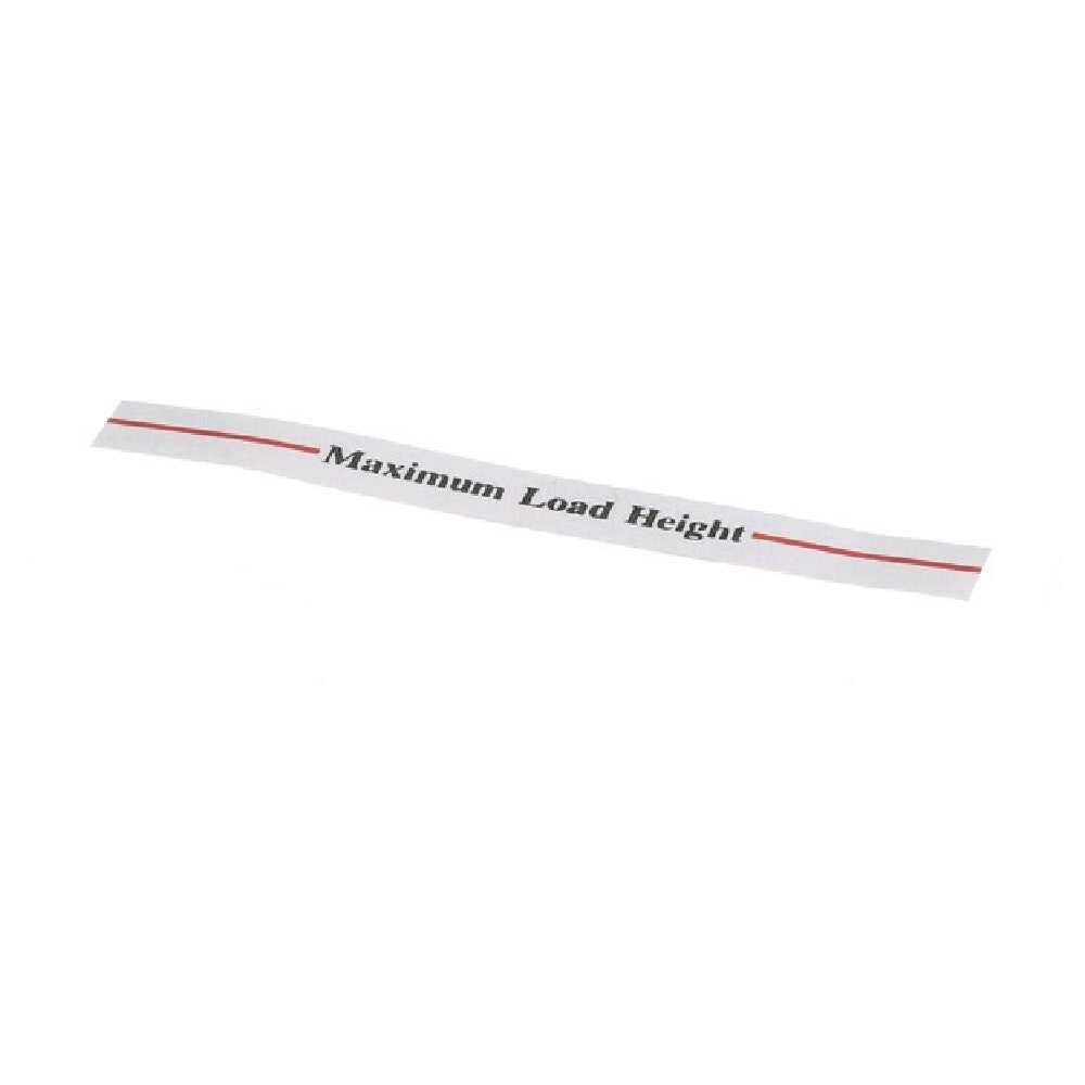 Structural Concepts 99203 Maximum Load Level Label