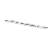 Structural Concepts 99203 Maximum Load Level Label