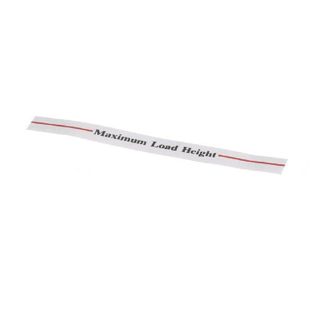 Structural Concepts 99203 Maximum Load Level Label