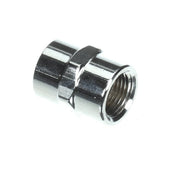 T&S Brass 001769-40 Coupling 3/8 Npt (chrome Plated Brass)