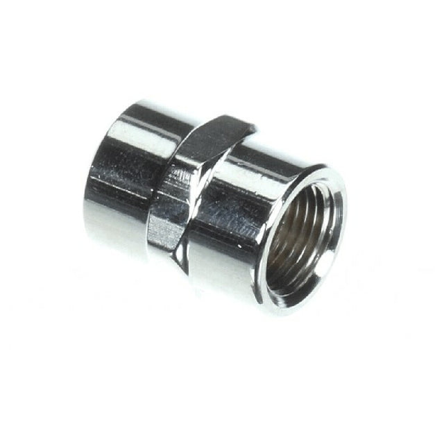 T&S Brass 001769-40 Coupling 3/8 Npt (chrome Plated Brass)
