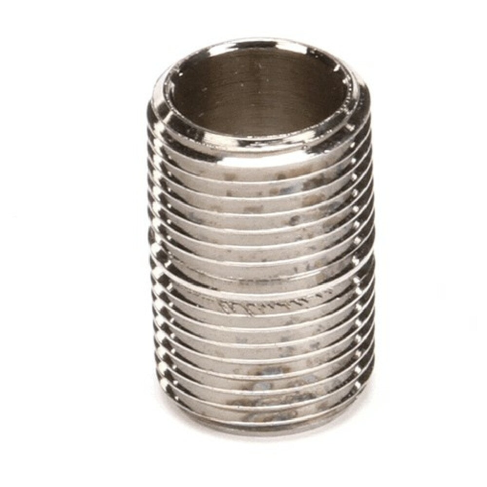 T&S Brass 002535-25 3/8 Npt Close Nipple (chrome Plated)