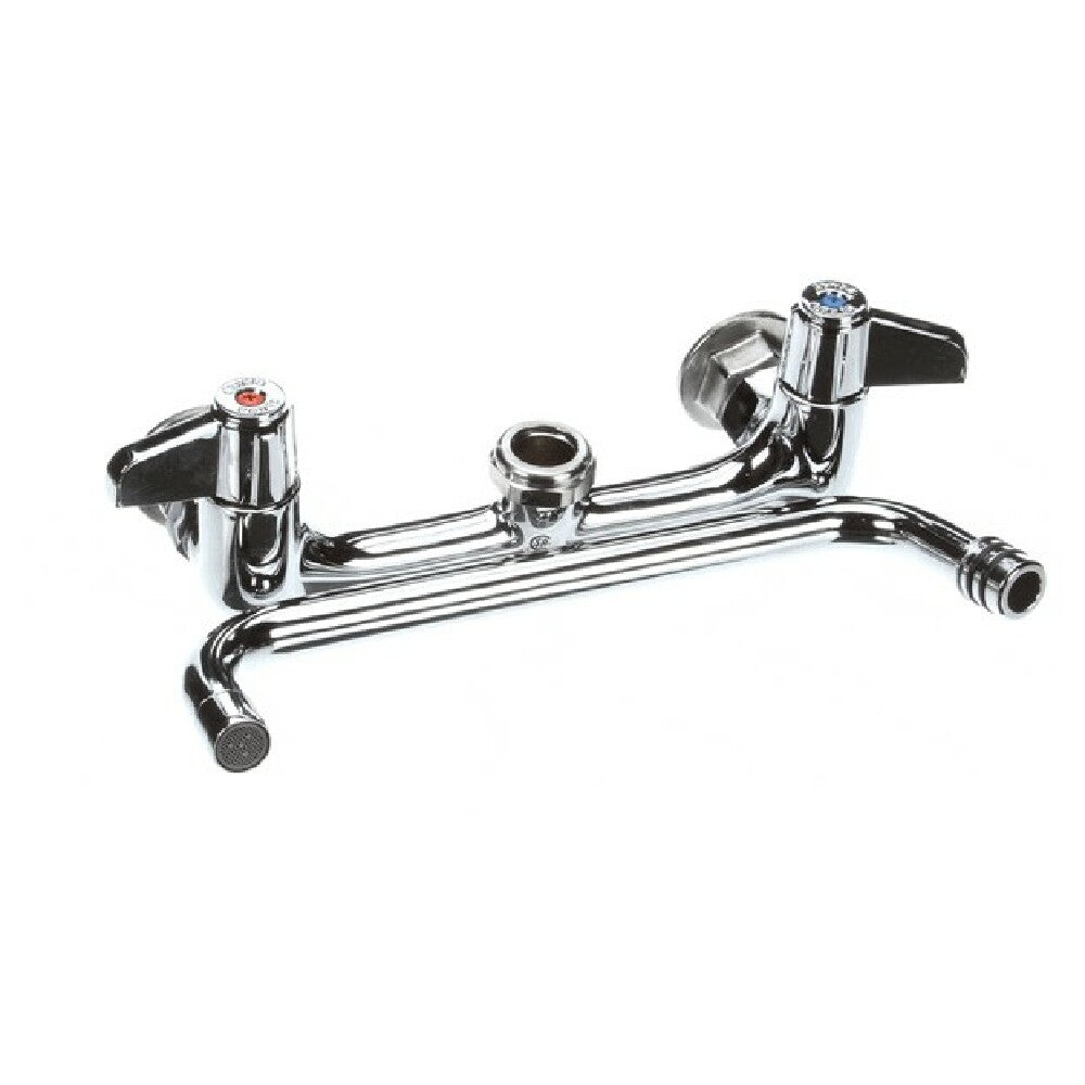 T&S Brass 5F-8WLX10 Faucet Wall Mount 8 Centers 10 Swing