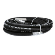 T&S Brass 5HR-2HSE-35 3/8 X 35' Equip Hose Black Medium Pres
